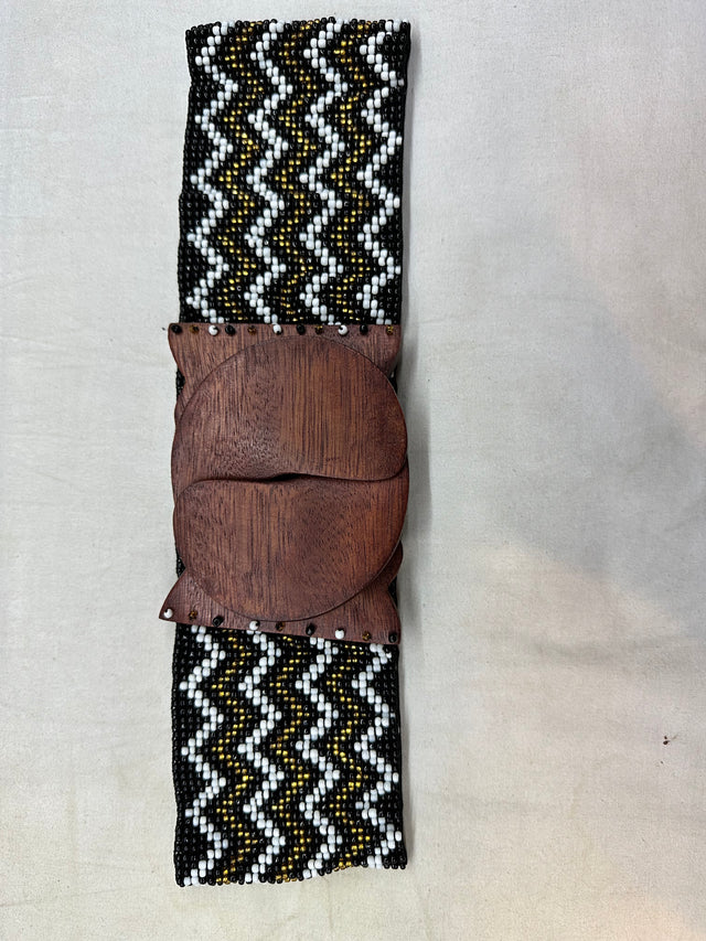 Zege elastic beaded belt