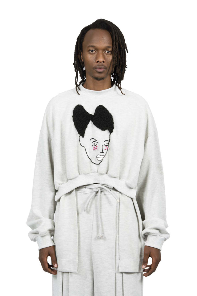 BABA Embroidered Sweater